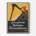 Poster vintage Prezzo delle Passeggiate Composizione artistica