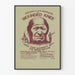 Poster vintage Solidarité Nations indiennes Wounded Knee