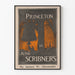 Poster vintage Princeton di giugno di James W. Alexander