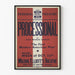 Poster vintage processionale - Teatro federale americano