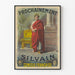 Poster vintage Silvain della Comédie Française