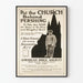 Poster vintage guerra e spiritualità - Società Biblica Americana