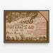 Poster antico Quatz'arts al Moulin Rouge 1899 — quadro incorniciato alla parete