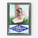 Poster pubblicitario vintage Quebralgine Fouché La Femme et son Calvario