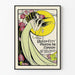 Poster Art Nouveau The Queen City Printing Ink Company