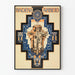 Poster Art Déco Raden Van Arbeid con Arciere Stilizzato