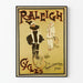 Poster vintage Raleigh Cycles Avenue de la Grande Armée Parigi