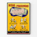 Poster vintage Real Friends - Risparmio di guerra canadese