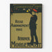 Poster vintage Abbonamento Reise 1902 Berliner Morgenpost