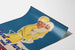 Poster vintage Persil bambino e mamma in inverno