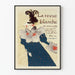 Poster vintage La Revue Blanche per decorazione murale