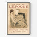 Poster Vintage Rivista dell'Epoca Artistica e Letteraria