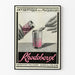 Poster pubblicitario vintage Rhodoboryl antisettico delle mucose