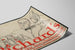 Poster vintage Richards Grill - Illustrazione Barman allo shaker — vista dell’opera