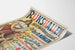 Poster vintage Rijks Hallen Musica e Spettacoli