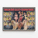 Poster vintage Ringling Bros Galassia dei Campioni Cavalieri — quadro incorniciato alla parete