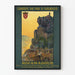Poster vintage Rocamadour - Circuiti Automobilistici Haut-Quercy e Bas-Limousin