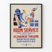 Poster vintage Room Service teatro St. Charles