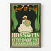 Poster vintage Rosswein Heimatfest 1914 decorazione murale