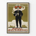 Poster vintage Royal Sovereign sigaro americano