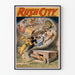 Poster vintage Rush City di Gus Heege per decorazione da parete