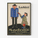 Poster vintage Sadolit pittura e vernice