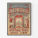 Poster vintage Grande Concerto delle Folies-Belleville