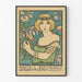 Poster Salone dei 100 - 17a Esposizione Art Nouveau