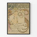 Poster decorativo Art Nouveau - Salon des Cent 1897 di Mucha