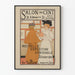 Poster Salon des Cent - Esposizione d'Arte Febbraio 1896