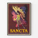 Poster vintage SANCTA Liquore dell'Abbazia di Faverney