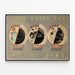 Poster vintage di riciclaggio "Save Waste For War Weapons" decorazione da parete — quadro incorniciato alla parete