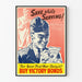 Poster vintage militare - Acquista buoni di vittoria