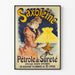 Poster vintage Saxoléine Petrolio di Sicurezza