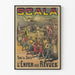 Poster vintage Scala - L’Inferno delle riviste decorative