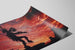 Poster Cerimoniale di Danza Cherokee al Tramonto — vista dell’opera