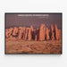 Poster decorativo paesaggio Arches National Monument Utah — quadro incorniciato alla parete