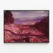 Poster paesaggio naturale colorato Washington DC — quadro incorniciato alla parete