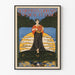 Poster vintage della Biblioteca Musicale Schirmer's