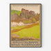 Poster vintage Schloss Burg bei Rodersdorf Birsigtalbahn Basilea Rodersdorf