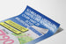 Poster pubblicitario vintage letterario in olandese