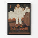 Poster vintage Schutzgeist sicurezza gas e fuoco
