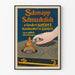 Poster vintage Schwapp Schnuckdich per accensione istantanea di fornelli e lampade