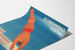 Poster vintage piscina Liestal subacqueo in azione