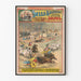 Poster vintage degli Sells Brothers: spettacoli enormi - Circo d'arte e spettacolo