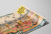 Poster vintage Sells Brothers Enormous United Shows - The Mighty Cradoc et les grandes haches romane — vista dell’opera