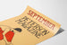 Poster vintage settembre Peterson Magazine conferenza tranquilla