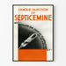 Poster pubblicitario vintage Septicemina iniezione