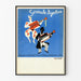 Poster pubblicitario vintage Serenata digestiva