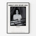 Poster vintage Shirley Anne Seguin pianista americana